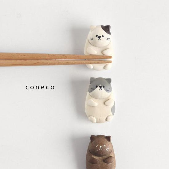 Japan Coneco Kitty Chopstick Rest