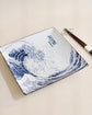 Japan 20.2cm Square Plate - Kanagawa