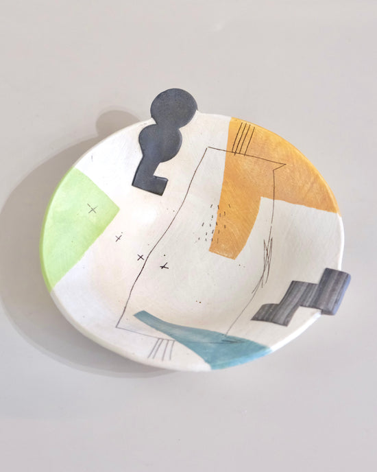 Artist 石丸和美 16.3cm Deep Plate