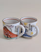 Yudachi Gama Fuji Pair Mug(Gift Box)