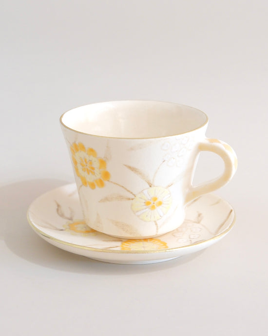Artist 友田多紀 275ml Coffee Cup Set Yellow