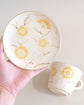 Artist 友田多紀 275ml Coffee Cup Set Yellow
