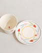 Artist 友田多紀 250ml Cup w Saucer Set Tulips