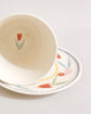 Artist 友田多紀 250ml Cup w Saucer Set Tulips