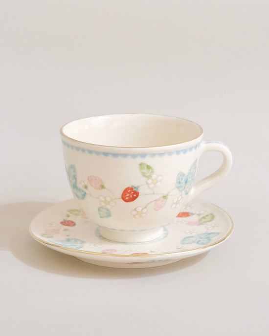 Artist 友田多紀 300ml Coffee Cup Set Strawberry