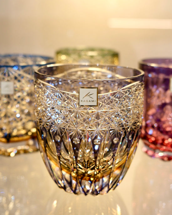 Kagami Crystal 华镜 Whiskey Glass(Wooden Box)