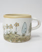 Artist Hapun Pottery 300ml Mug(House Blue)