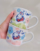 Yudachi お花畑 Pair Bunny Mug(Gift Box)