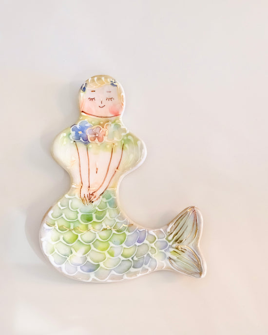 Artist 内藤加奈子 14cm Mermaid Plate