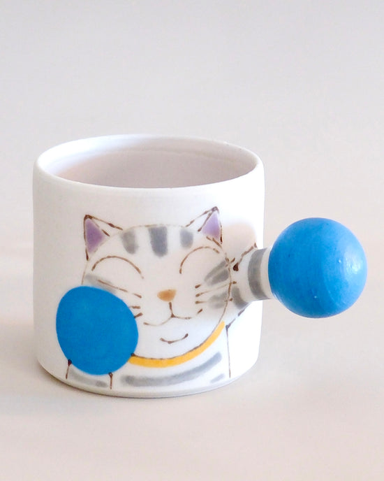 Artist 外山亜基雄 225ml Mug Kitty Blue