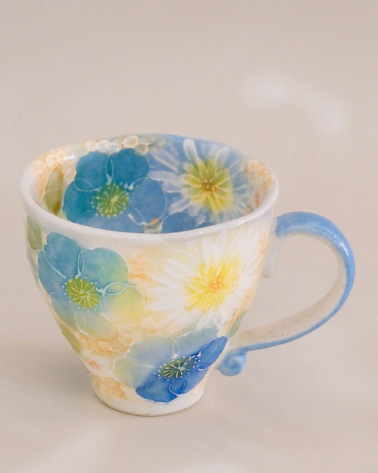 Yuzuriha NEW! Mug 釉彩青花(Gift Box)