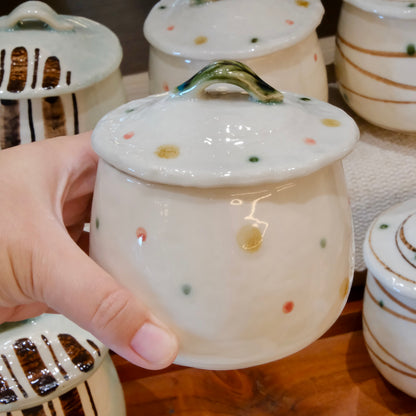 Seto ware Hand Draw Steam Bowl