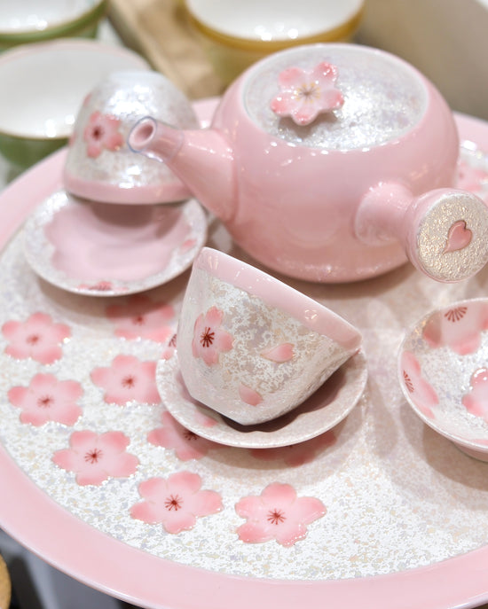 Arita ware Sakura Teapot 5pcs set(Gift Box)