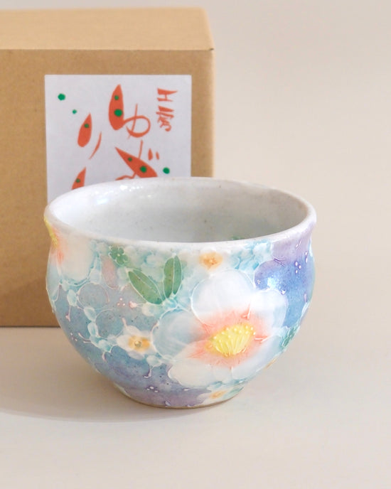 Yuzuriha Matcha Bowl 間取紅花(Gift box)