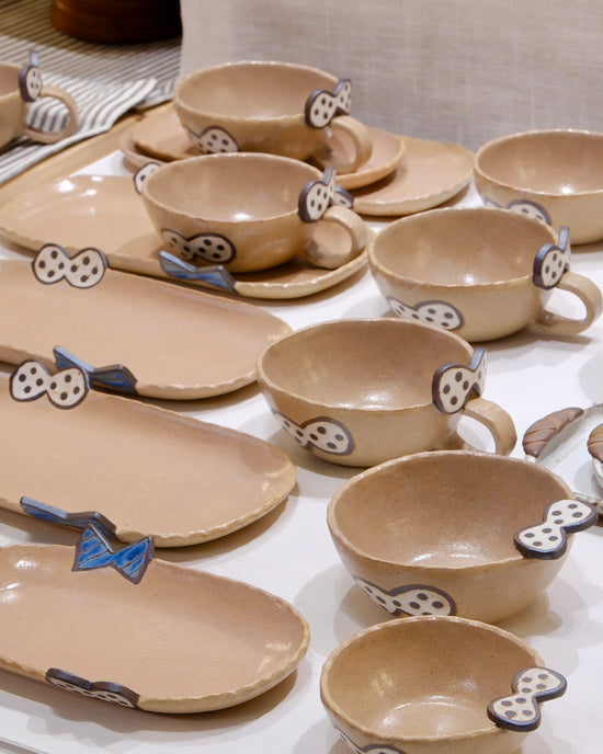 Artist Yu*Zu*Ki Bow Bowl/Plate/Soup Cup