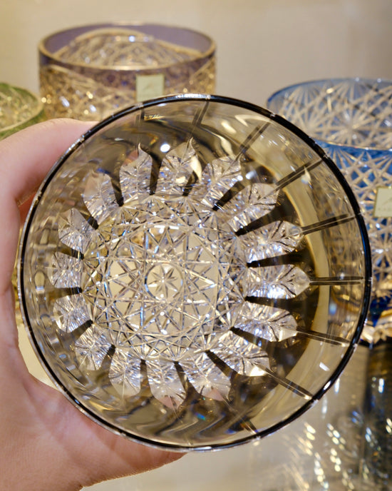 Kagami Crystal 星芒 Whiskey Glass(Wooden Box)