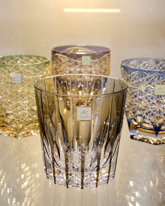 Kagami Crystal 星芒 Whiskey Glass(Wooden Box)