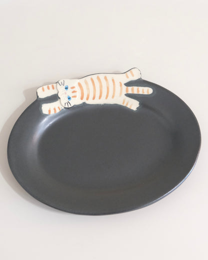 Artist 小野瀬三枝子 22.5cm Oval Plate