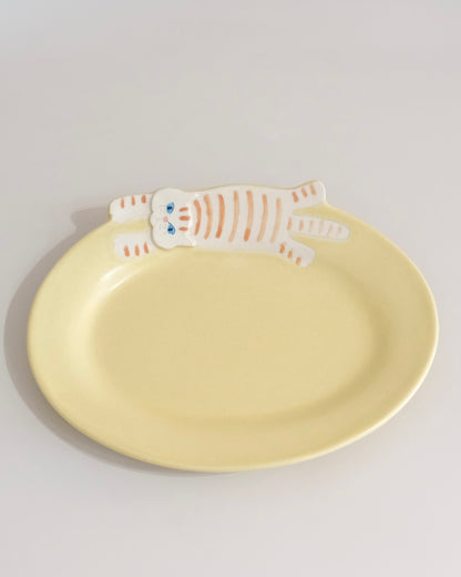 Artist 小野瀬三枝子 22.5cm Oval Plate