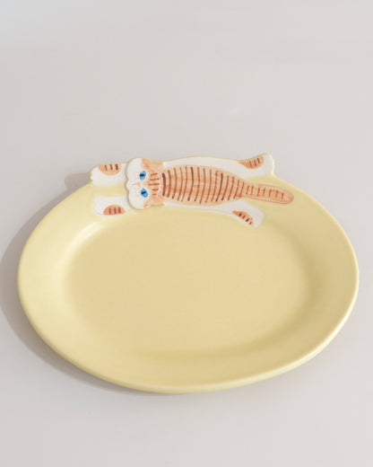 Artist 小野瀬三枝子 22.5cm Oval Plate