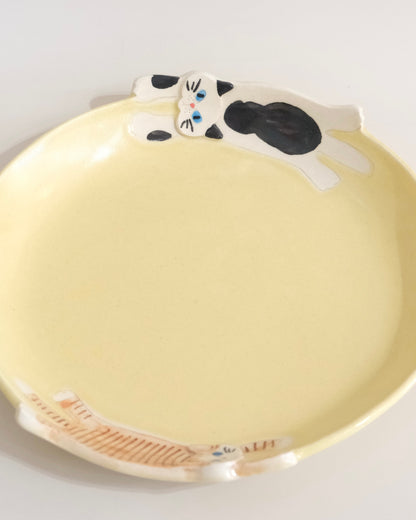 Artist 小野瀬三枝子 23.5cm L Deep Plate