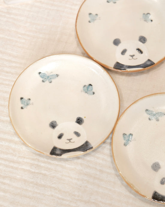 Artist 大野和世 12cm Panda Plate