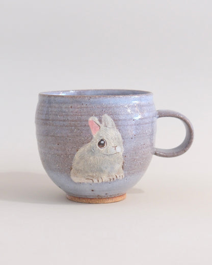 Artist 山野うさぎ 300ml Purple Mug
