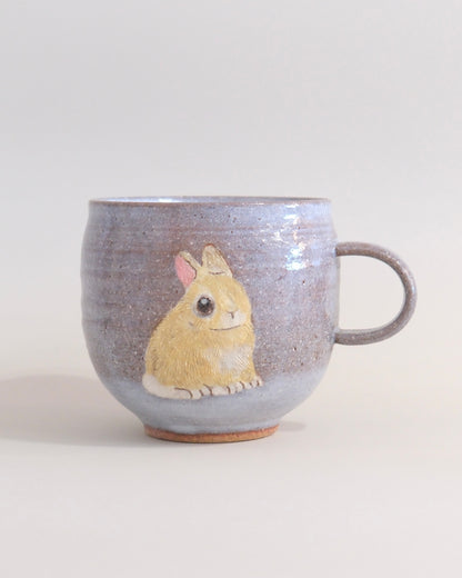 Artist 山野うさぎ 300ml Purple Mug