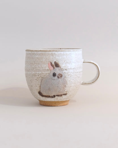 Artist 山野うさぎ 300-320ml Gray Mug