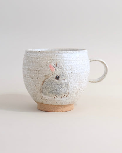 Artist 山野うさぎ 300-320ml Gray Mug