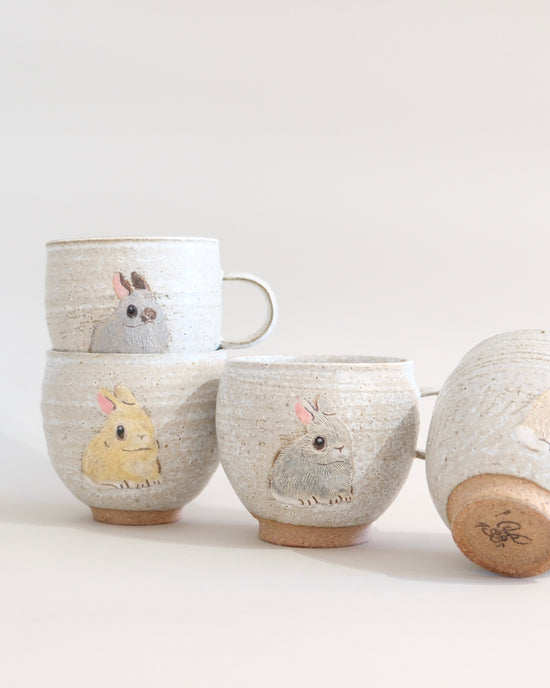 Artist 山野うさぎ 300-320ml Gray Mug