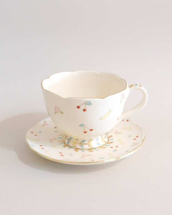 Artist 友田多紀 250ml Coffee Cup Set Cherry