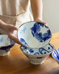 Arita Ware Hand Drawn Ramen Bowl (Gift Box)