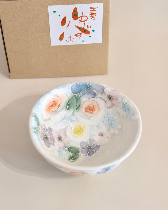 Yuzuriha Rice bowl ばら錦(Gift Box)