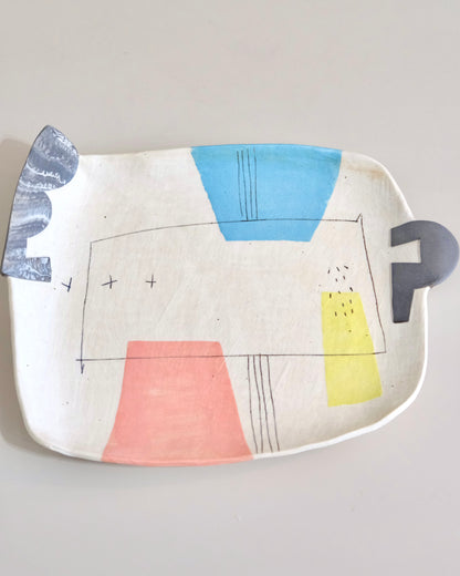 Artist 石丸和美 21cm Plate