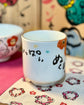 Yudachi Gama ぬくぬくにやんこ Rice Bowl/Tea Cup (Gift Box)