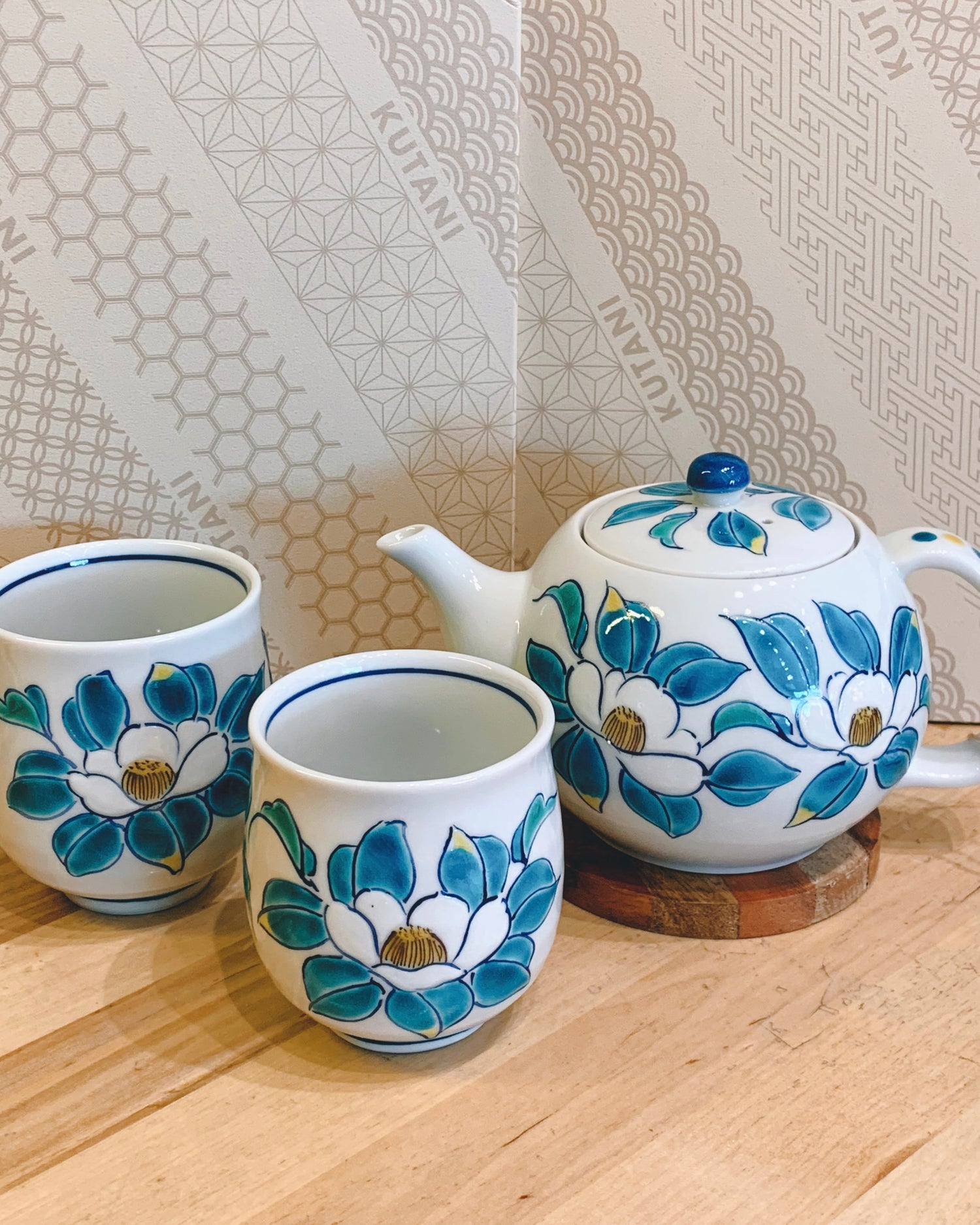 Flower Teapot Set