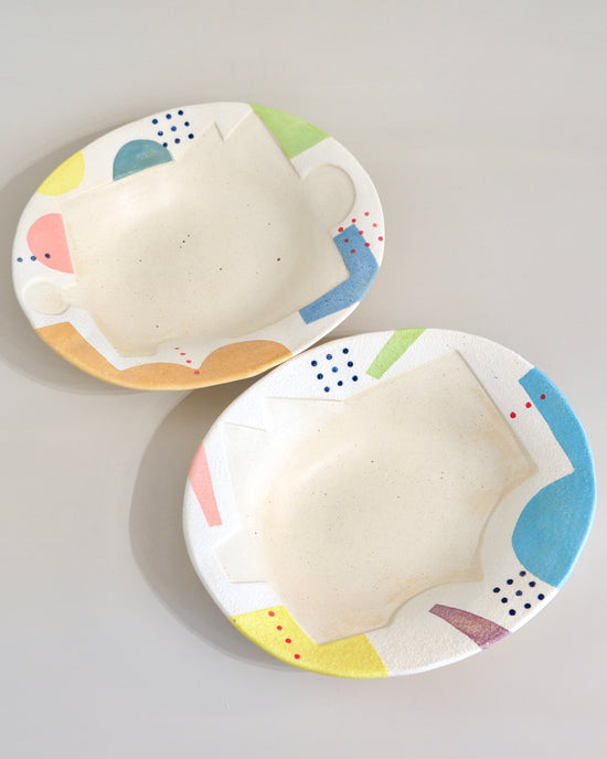 Artist 石丸和美 22.5cm Oval Deep Plate