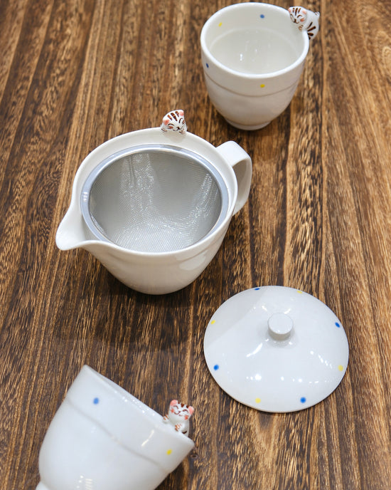 Hasami ware Kitty Teapot Set