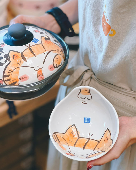 Banko ware Kitty Pot Size 6/Bowl(Gift Box)