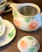 Seto ware Rose Teapot/Cup with Saucer（giftbox）