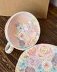 Yuzuriha Flower coffee cup set 色彩優花（Gift Box）