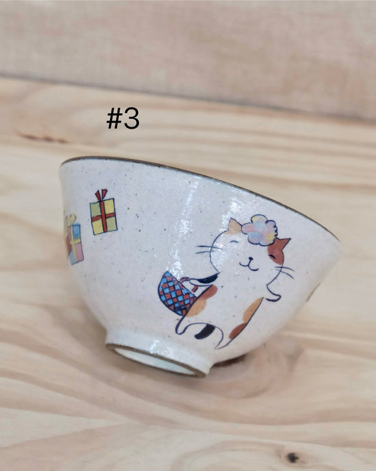 ねこ田商店 Kitty 11.5cm Rice Bowl
