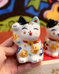 Yudachi Gama Pair Fortune Kitty(Wooden Box)