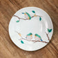Kutani ware Green Bird M Plate 18.5cm