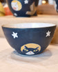 Japan Artist 外山亜基雄 Animal Ramen Bowl 16.5cm