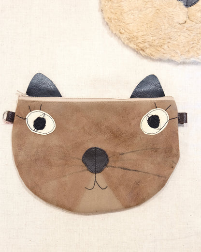 Japan Artist 吉澤 純子Cat Pouch 21.5cm