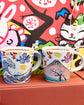 Yudachi 江戸の旅 Pair Mug with Kitty (Gift Box)