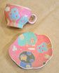 Japan Artist 星桐子 Hoshi Kiriko Mug & Saucer Set 280-300ml