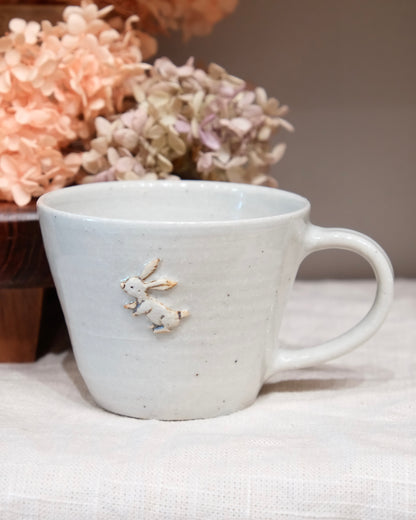 Japan Artist 田部桃子 White Mug 250ml